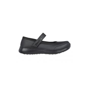 Pantofi din piele ecologica cu velcro