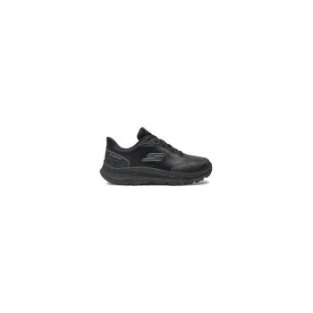 Pantofi gimnastica dama  303968342 - Textil - Negru