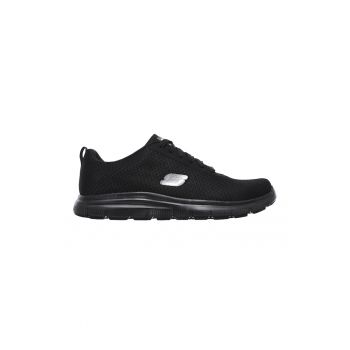Pantofi sport din piele ecologica cu sireturi