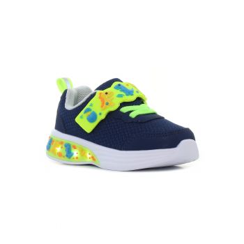 Pantofi sport pentru bebeluși  - Paleo Mini - bleumarin intermitent - mărime: