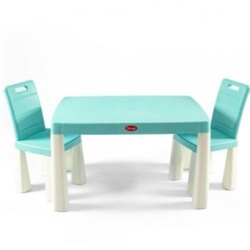 Set masa copii si scaune MyKids 04680/7 Turqoise