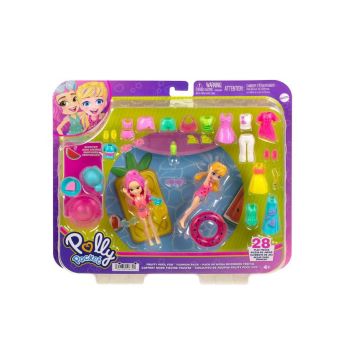 Set Polly Pocket Fruity Pool Fun Fashion (hkv95)
