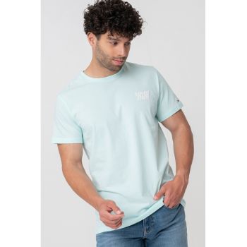 Tricou slim fit cu imprimeu logo