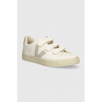 Veja sneakers din piele Recife Logo culoarea alb, RC0502919B