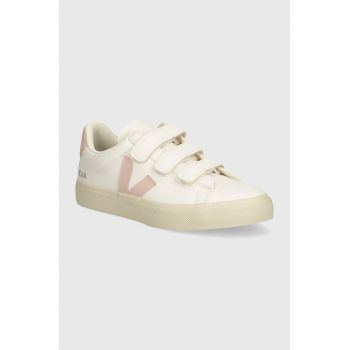 Veja sneakers din piele Recife Logo culoarea alb, RC0503696A