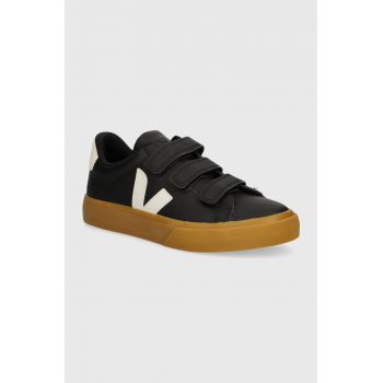 Veja sneakers din piele Recife Logo culoarea negru, RC0503698A