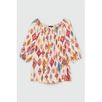 Bluza cu imprimeu grafic