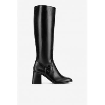 Cizme dama  5905588895145 - Sintetic - Negru