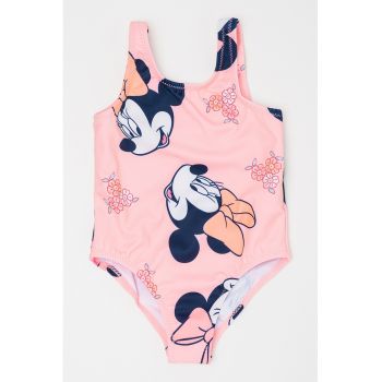 Costum de baie intreg cu model Minnie Mouse