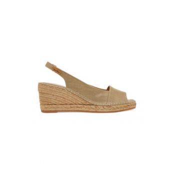 Espadrile dama  Piele naturala - Maro