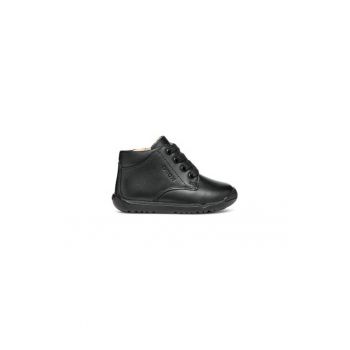 Ghete baieti  303948047 - Piele naturala - Negru