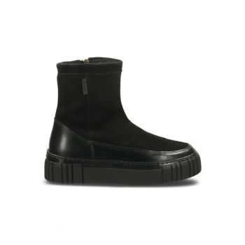 Ghete dama  304401398 - Piele naturala - Negru