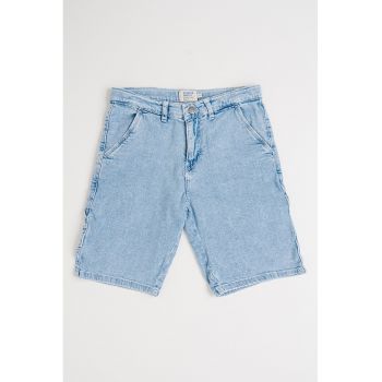 Pantaloni scurti de denim cu buzunare