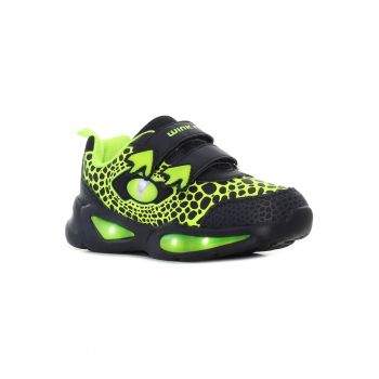 Pantofi pentru copii  - Monstruo cu culori neon intermitente