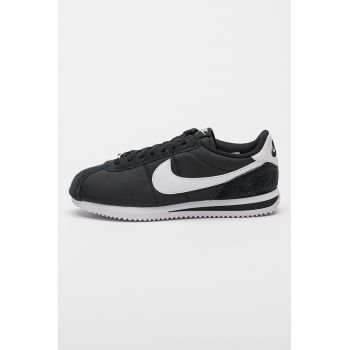 Pantofi sport cu insertii din piele intoarsa Cortez