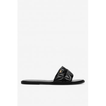 Papuci dama  5905588635499 - Sintetic - Negru