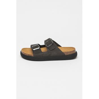 Papuci de piele intoarsa Julien