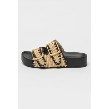 Papuci flatform cu catarama On Deck