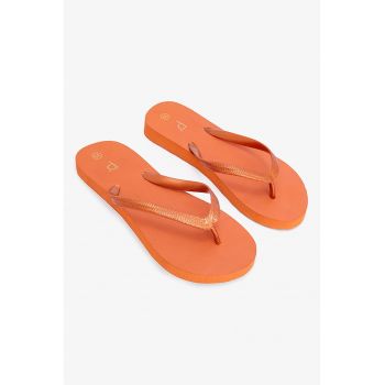 Papuci flip-flop cu logo discret