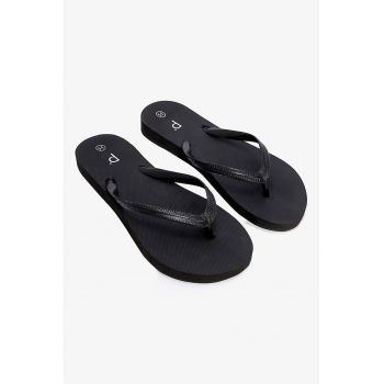 Papuci flip-flop cu logo discret