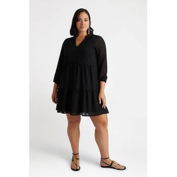 Rochie scurta cu decolteu in V
