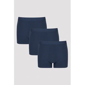 Set de boxeri cu model uni - 3 perechi