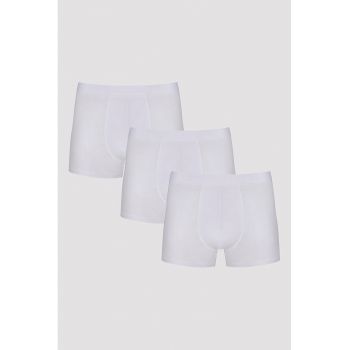 Set de boxeri cu model uni - 3 perechi