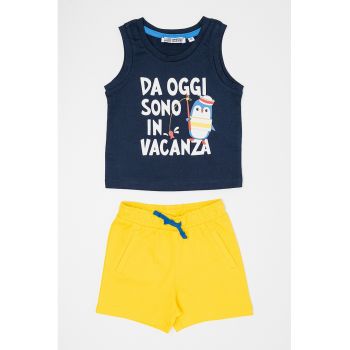 Set de top si pantaloni scurti