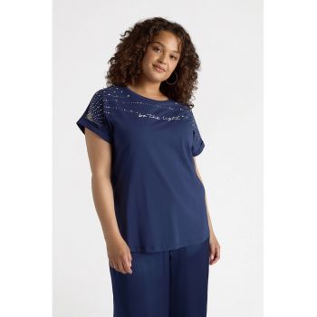Tricou cu detaliu text