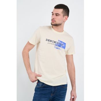 Tricou cu imprimeu pe piept