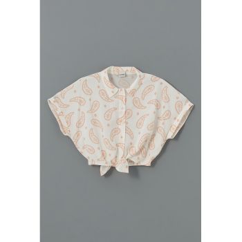 Camasa crop cu model