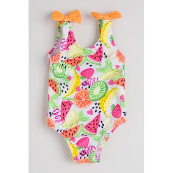 Costum de baie cu imprimeu cu fructe