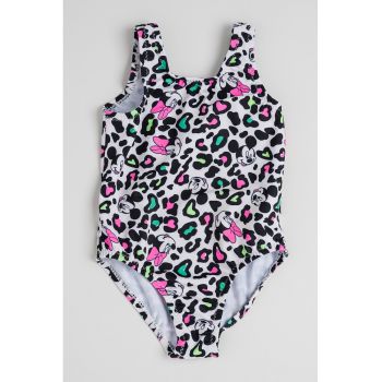 Costum de baie intreg cu model Minnie Mouse