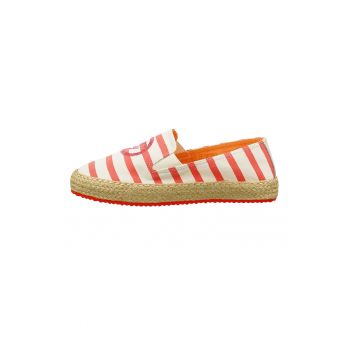 Espadrile cu logo brodat