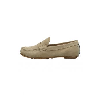 Mocasini de piele intoarsa Seabaya