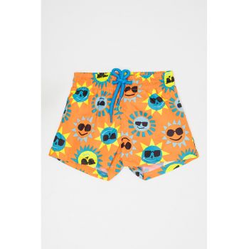 Pantaloni scurti cu model grafic