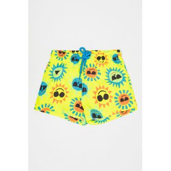 Pantaloni scurti cu model grafic