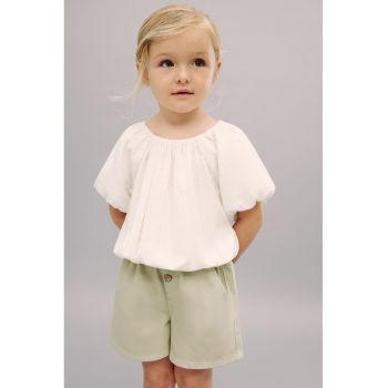 Pantaloni scurti de bumbac cu talie elastica