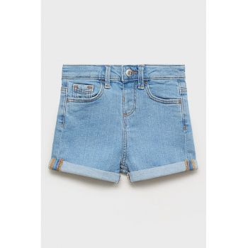 Pantaloni scurti din denim cu design 5 buzunare