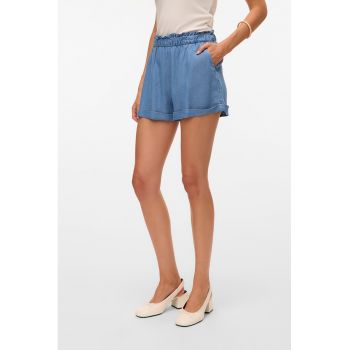Pantaloni scurti din lyocell cu buzunare oblice
