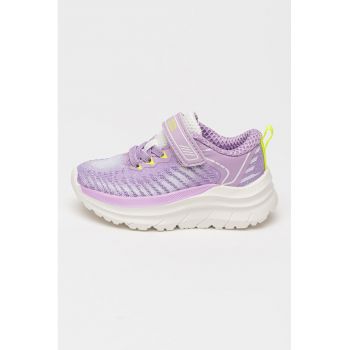 Pantofi sport din material textil cu inchidere velcro