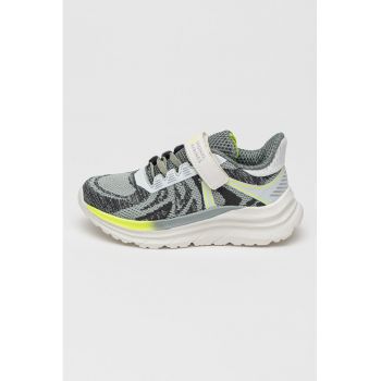 Pantofi sport din material textil cu inchidere velcro