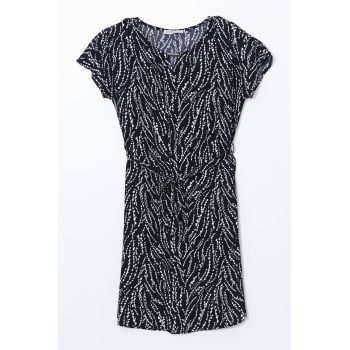 Rochie cu model si decolteu in V