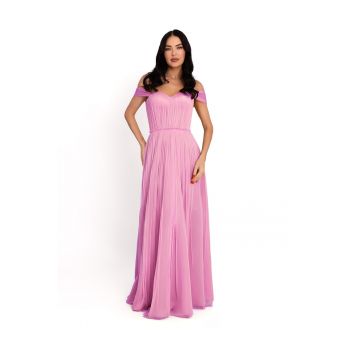Rochie lunga din matase
