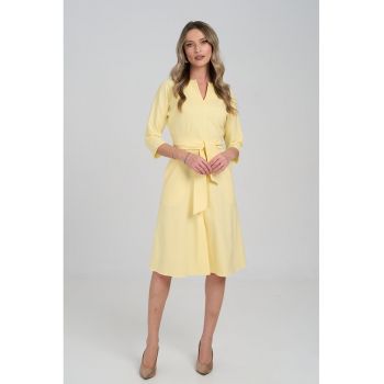Rochie midi evazata