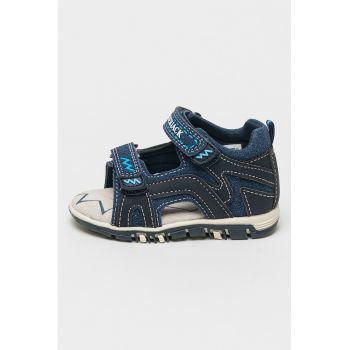 Sandale de denim cu velcro