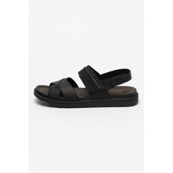 Sandale din piele cu inchidere velcro Asher