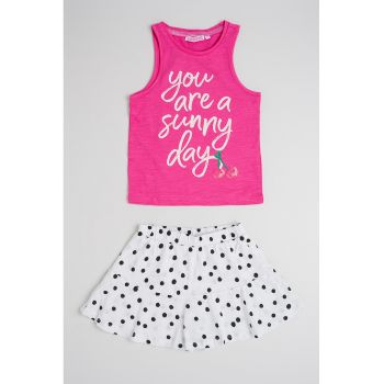 Set de top si pantaloni scurti cu modele diverse