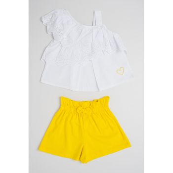 Set de top si pantaloni scurti