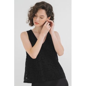 Top de dantela Sangallo Honey